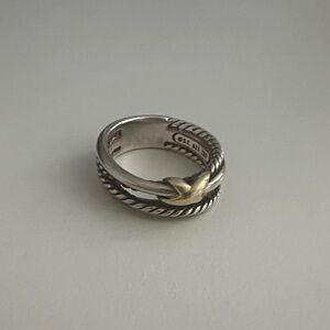 David Yurman X Crossover Band Ring, size 7